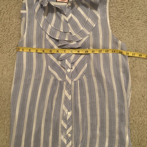 Juicy Couture Silk Ruffle Blouse - small - Picture 3 of 4